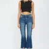 Mica Denim High Rise Crop Flare With Uneven Hem | 0 - 20 -Bee Cool Store 1387a5bf67d233b9af60f9b5bec58019