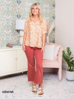 Zenana High Waist Cropped Bootcut | S - XL -Bee Cool Store 33992bff931380383c7b6f4286057b1c