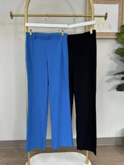 High Waist Straight Leg Pants | S - 3XL