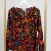 Floral Print V Neck Woven Long Sleeve Top | S - 3X -Bee Cool Store 3BZ1c0qTSbMvDLMMkTc6m5VaAHaPH7ZpWAh80CDE