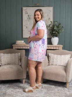 Patchwork Relaxed Dress | S-L -Bee Cool Store 47a651ec58eae2417f1b5b5d06149159