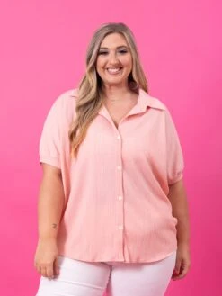 Button Down Blouse | S - 3XL -Bee Cool Store 49f69ffd94b551fdfa449892a7b90ed0