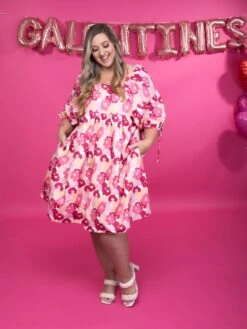 Square Neck 3/4 Puff Sleeve Floral Dress W/ Pockets | S-3X -Bee Cool Store 5H5Yhzdhxf1el0MUJoA0rwefJwpVVcENmNXbrNop