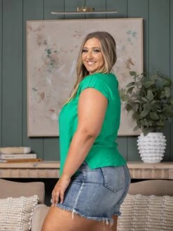 Short Sleeve V-Neck Blouse | S - L -Bee Cool Store 62e42dd2c65ecf466a570bf27a4b9f74