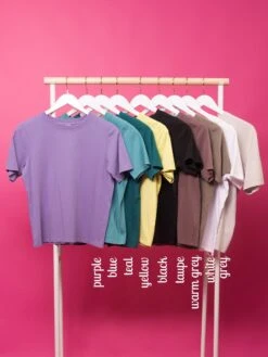 Mono B Boxy Fit Short Sleeve Pima Cotton Top | S-3X -Bee Cool Store 68d2eb1a9fb73281ec840ff37e24652b