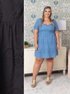 Puff Sleeve Elastic Waist Dress | S-L -Bee Cool Store 7edd8d28cdd55c930d6a0ffe300e9d57