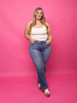 Judy Blue Mid-Rise Vintage Bootcut Jeans |0 - 24 -Bee Cool Store 7fdab0e3e430d56297714bae98188a7c