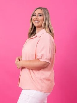 Button Down Blouse | S - 3XL -Bee Cool Store 84f8ffadb409684af972ebe1774c062e