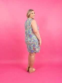 Lizzy Wrinkle Free Sleeveless Dress | S - 3X 8 Lizzy Wrinkle Free Sleeveless Dress | S - 3X -Bee Cool Store 8fbd39f0e6a9aa46b6e236b1012e608c