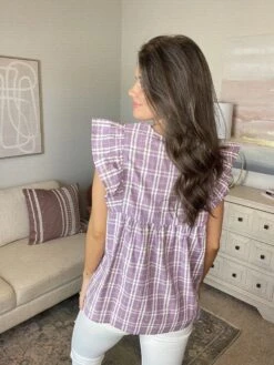 Ruffle Sleeve V-Neck Top | S - 3X *Final Sale* -Bee Cool Store 9IYbrHub15zPgTYeOiCpOBdQClNci0heOEZJ6eFh