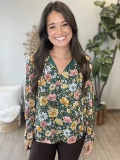 Floral Chiffon Top | S-L -Bee Cool Store BUBW01A2xuEhqgepwu01uOdpGu2aG0iHSnBhtUmR