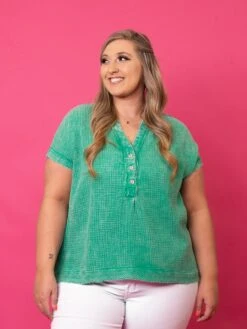 Zenana Washed Double Gauze 3/4 Button Henley Top | S/M-L/XL 13 Zenana Washed Double Gauze 3/4 Button Henley Top | S/M-L/XL -Bee Cool Store CBt7sD6EvYRUkOThSS3uiY9ltTEjmh0NPkVmhvOO