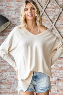 Ribbed Cuff Dolman Sleeve Top | S - 3X First Love -Bee Cool Store DA6SQ8WHU68ACCDNpIHE1hgwyPACfX0KjLBPgqCV