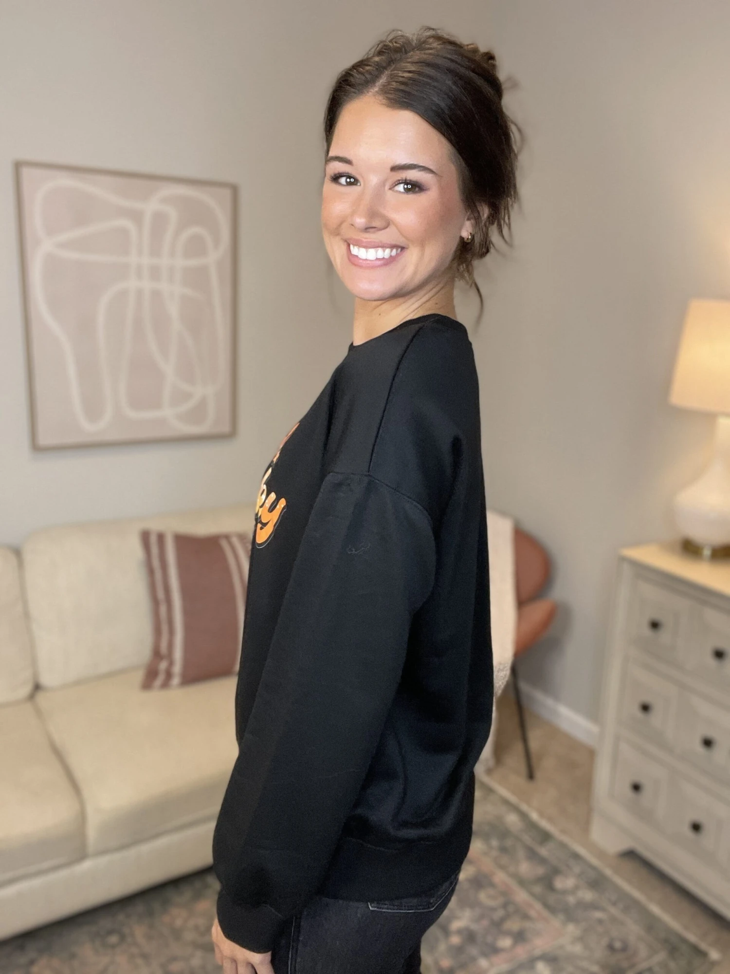 Stay Spooky Long Sleeve Graphic Sweatshirt | S - 2XL 4 Stay Spooky Long Sleeve Graphic Sweatshirt | S - 2XL - Image 2