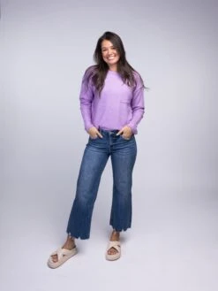 Lovervet Mid Rise Wide Leg Jeans W/ Distressed Hem | 0-22 9 Lovervet Mid Rise Wide Leg Jeans W/ Distressed Hem | 0-22 -Bee Cool Store H7TYeCHC0kKudvA9Mf01no7bdpOxrVi1rNrkwjUA