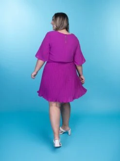 Flutter Sleeve Pleated Dress | S - 3XL -Bee Cool Store I5uaRuqXrJI2P5hFknJwd40LlgDoQ5F0Pr5z95gD