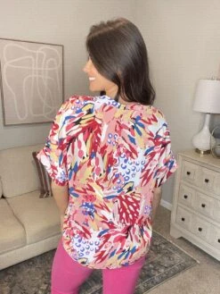 Colorful Print Boxy Top | S - L -Bee Cool Store IpjKhEw0HlW0opPgea8njtloNVmQGxtUJSZNkkzp