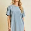 Classic Washed T-Shirt Dress | S - 3XL -Bee Cool Store K5ByhxzBAk9QgSXNtpLbowQrAgFMs6ini9HFu9r0