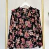 Floral Print Long Sleeve Top W/ Ruffles & Front Tie | S-3X -Bee Cool Store PCmSFRqutjxAE7PlyRMcFUEoKouaIwnljWaOt3pa