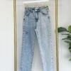 Risen High-Rise Two Tone Girlfriend Jeans | 0 - 3X -Bee Cool Store S0m0a8nYvb8Tf7u2GjEWh9GKb5Vact04lhvoD68O