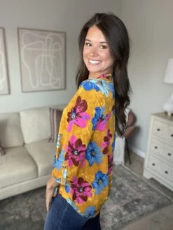 Multicolor Floral Long Sleeve Top | S-3X -Bee Cool Store TdOYoXZ3FDtEA6OBBs7RS8G46Iu5C0zXHPVHWE1Q