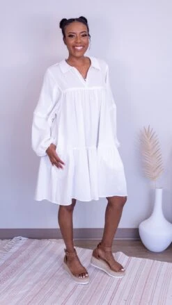 Humbled Blessings Cotton Gauze Dress *Final Sale* -Bee Cool Store YN16UL8EHAfSdZmRw5UaeodzgTck7wRyRHJrbe5S
