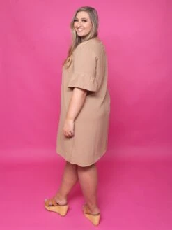 Airflow Round Neck Mini Dress W/ Keyhole Back | S - 3X -Bee Cool Store aKem4Na5nvIW2edVqCGf75B8hW7REcHkrzDubtP8