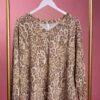 Animal Print Long Sleeve V Neck Top | S - 3X -Bee Cool Store aRzD1zuVuo4HNaliJbybrQvnrwGzl0YP9KvFGKtB