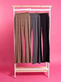 Zenana Buttery Soft Flare Leg High Waist Yoga Pants | S/M - L/XL