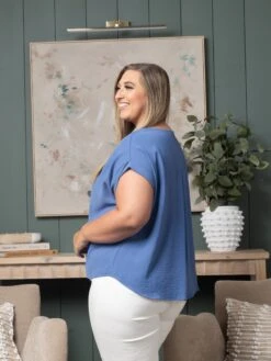 Solid Short Sleeve Top | S-L -Bee Cool Store b79899b45876b9962ed87232a0aded70