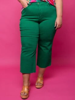 Judy Blue High Waist Garment Dyed Tummy Control Crop Wide Leg Jean | 0 - 24 -Bee Cool Store ba375144f2da67b2f95c08554982db1d