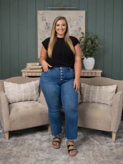 Mica Denim Super High Rise Crop Flare Jeans| 0-15 -Bee Cool Store c01c46db8aa21cd4830d4d136ba9ef3f