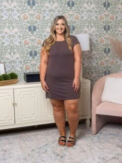 Bead Trimmed Wash Effect T-Shirt Dress | S - L *Final Sale -Bee Cool Store f3e73531a20f7fa00d1e87e36eb8db9f