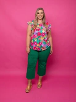 Judy Blue High Waist Garment Dyed Tummy Control Crop Wide Leg Jean | 0 - 24 -Bee Cool Store f70e41462a9440d988c78cdc4c023e36