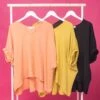Dolman Elastic Sleeve Oversized Top | S/M - M/L -Bee Cool Store fe910e8f616d8e58dbd7d3af0e9ac324