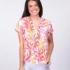 V Neck Short Sleeve Printed Top | S-L -Bee Cool Store hQC3pMBqWIWzLmhaxucVbREX2y7gkYaNlbkqIH8T