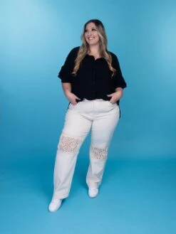 Judy Blue High Waist Garment Dyed Crotchet Knee Patches Wide Leg Jeans | 0 - 24 -Bee Cool Store hfPdnDCGnCXi1fnXxtbfL2HfRe7yCzej2QauWoXC