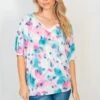 Watercolor Floral Print Top | S-3X -Bee Cool Store i7iKTjHPUwyPu1e0hvLrTpOrDJGUzMgBi0IhhSfR
