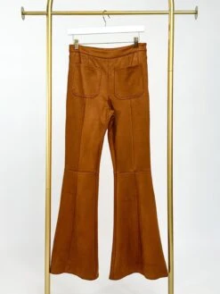 Suede Flare Bootcut Pants W/ Pockets | S-L MADDY FALL