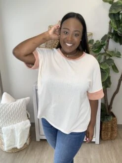 COLOR BLOCK TOP *Final Sale*